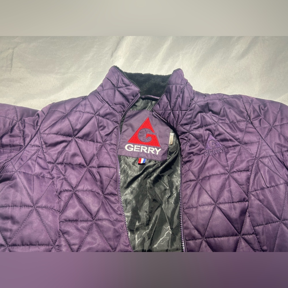Gerry Women’s Purple Quilted Puffer Jacket – Size M